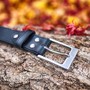Anwendungsbeispiel #2: Gürtelschnalle Edelstahl Rostfrei 35 mm – Gebürstet