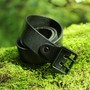 Anwendungsbeispiel #1: Gürtelschnallen 40 mm – Matt-Schwarz