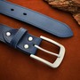 Anwendungsbeispiel #2: Gürtelschnalle Edelstahl Rostfrei 40 mm – Gebürstet