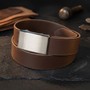 Example of use #2: Automatic Belt Buckle 35 mm – Brushed