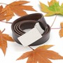 Exemple d'utilisation #1: Boucle de ceinture en métal massif 30 mm – nickel brossé