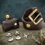Example of use #1: Heavy-Duty Snap Fastener – Brass Plated