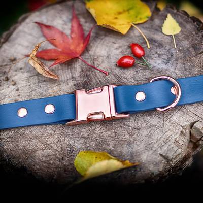 Fabriquez un collier avec une bouclerie en or rose