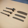 Exemple d'utilisation #2: Emporte pièce pour embout de ceinture 19 mm