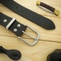 Anwendungsbeispiel #1: Gürtelschnalle Edelstahl Rostfrei 40 mm – Gebürstet