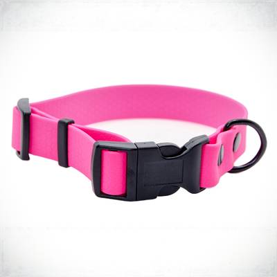 Haz un collar rosa con hebilla
