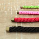 Brass Cord End Cap - Antique Brass