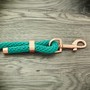 Example of use #3: Brass Rope Clamp – Rose Gold