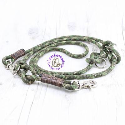 Rope leash with trigger snap hook