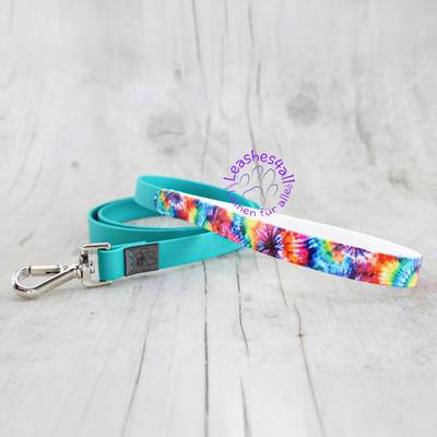 Green Leash with Webbing Snap Hook