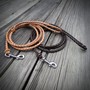 Example of use #1: Braided Leather Cord ø 3 mm, Black