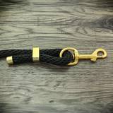Brass Rope Clamp - Brass Plated