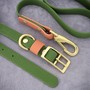 Example of use #3: Double Bar Collar Buckle – Brass