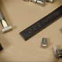 Anwendungsbeispiel #1: Lederriemen 13 mm, Schwarz