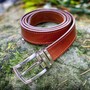 Example of use #2: Belt buckle with keeper 30 mm – Brushed