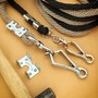 Example of use #1: Scissor snap hook 62 mm/8 – Chrome Plated