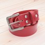 Example of use #1: Belt buckle 39 mm – Antique Silver