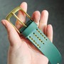 Anwendungsbeispiel #3: Gürtelschnalle aus Messing 30 mm