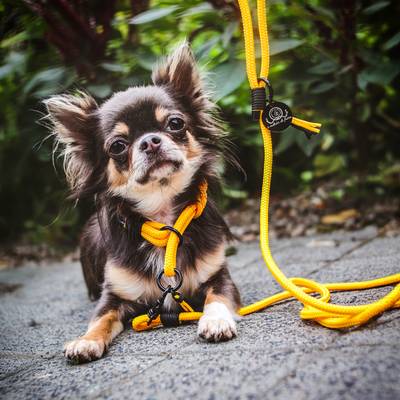 Collar with Leash for Small Dog Breeds