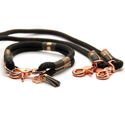 Black Set with Rosegold Hardware