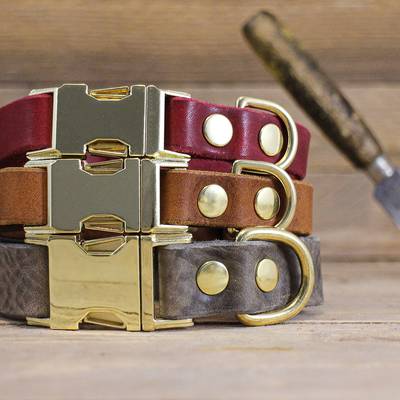 Leather collars