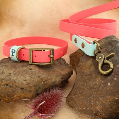 Fabriquez un collier rose avec bouclerie