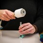 Exemple d'utilisation #2: Maillet acier-plastique avec manche en bois 594 g