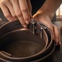 Ejemplo de uso #2: Hebilla automática para cinturón 35 mm – Níquel cepillado