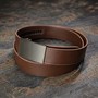 Example of use #2: Automatic Belt Buckle 35 mm – Brushed Gun Metal