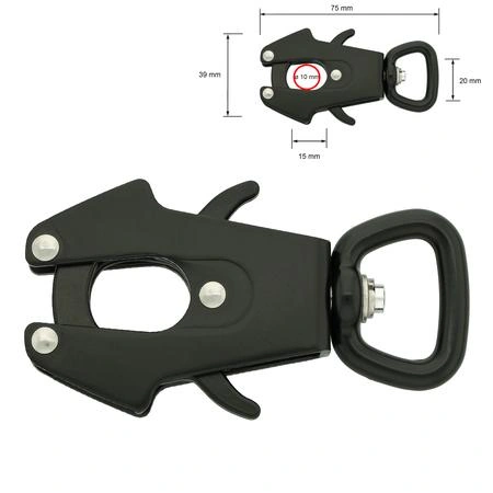 Aluminum Trigger Snap 75 mm/20–25Q