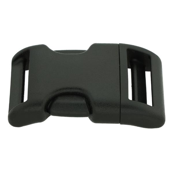 Hebilla plástica de liberación rápida Duraflex® 15 mm, curva