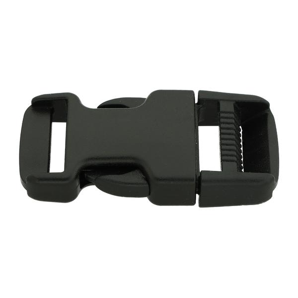 Hebilla plástica de liberación rápida Duraflex® 15 mm, recta