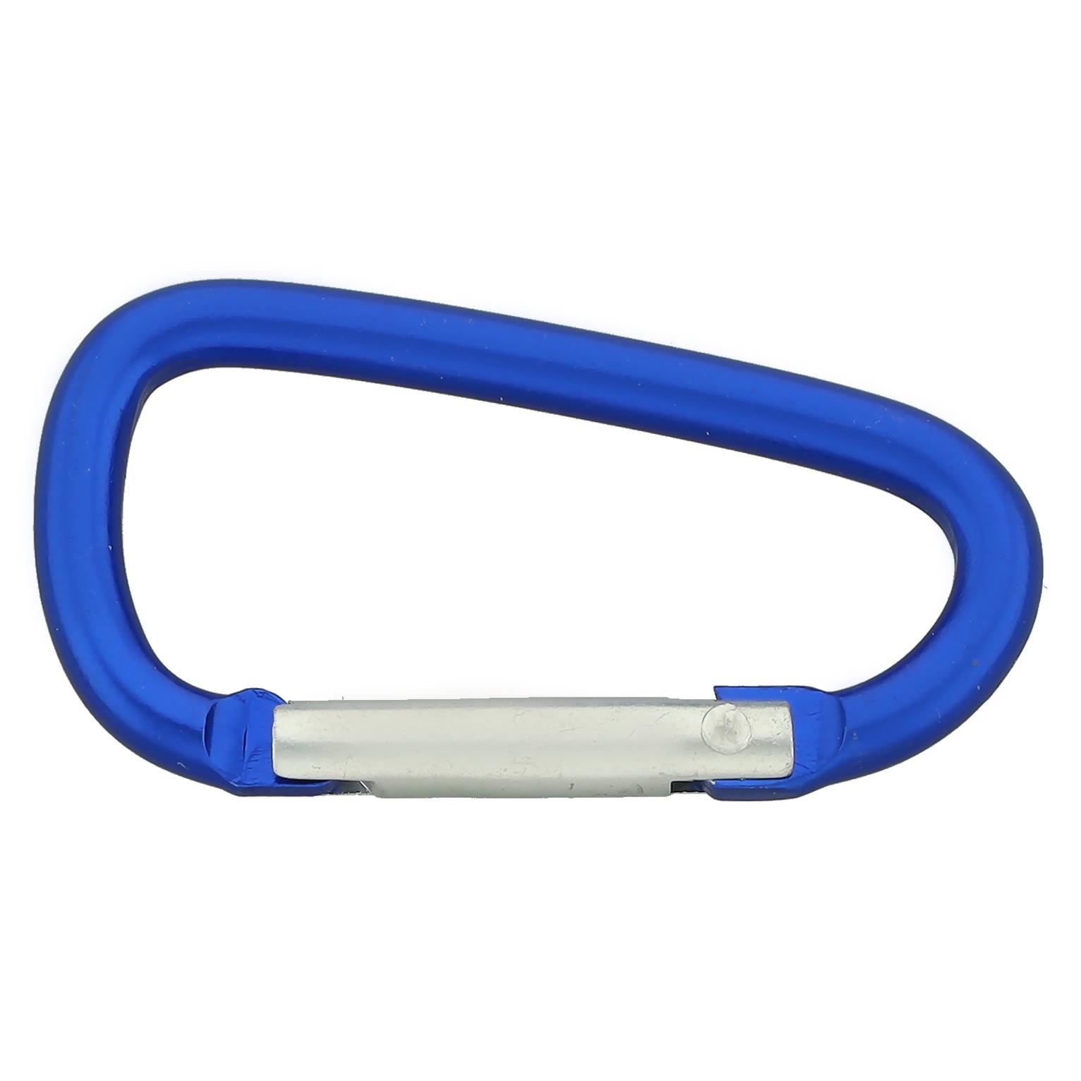 Lot 6 Mousquetons Porte-Clés Aluminium Antirouille – Mousquetons 2,5 Cm Pour Randonnée, Pêche, Camping & Extérieur