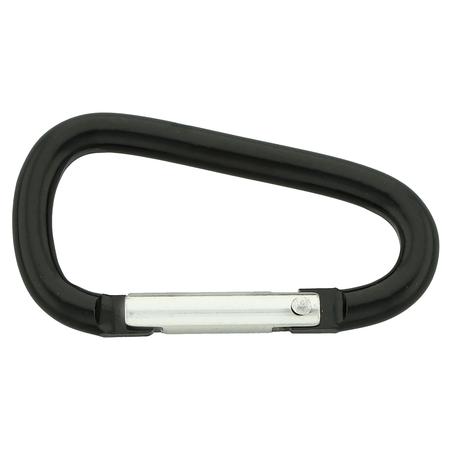 Lot De 12 Mousquetons En D En Aluminium Avec Fermeture à Vis - Mini Boucles Porte-clés Pour Camping, Randonnée, Sac à Dos - 12