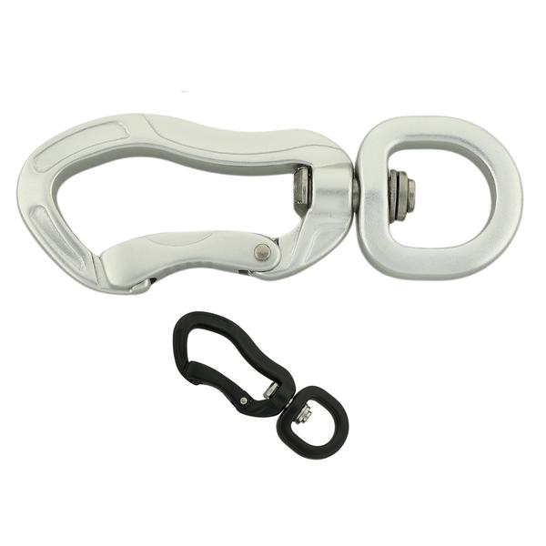 Aluminium Carabiner 74 mm/16 mm – Without Lock