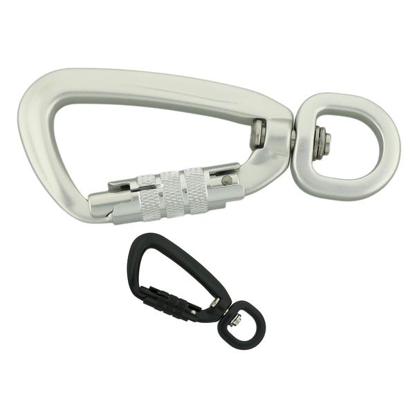 Aluminium Carabiner 86 mm/16 mm – Twist-Lock