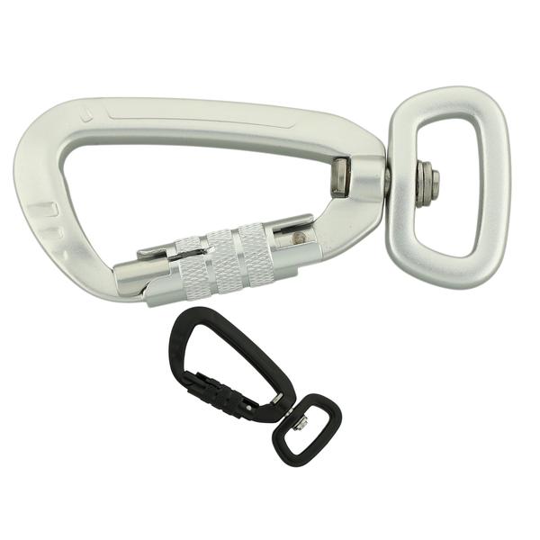 Aluminium Carabiner 86 mm/25 mm – Twist-Lock