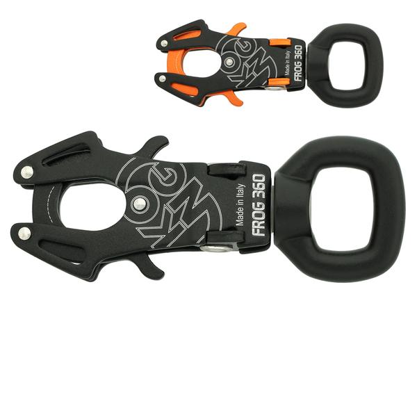 Aluminium Snap Hook Frog 360 13 cm/25Q