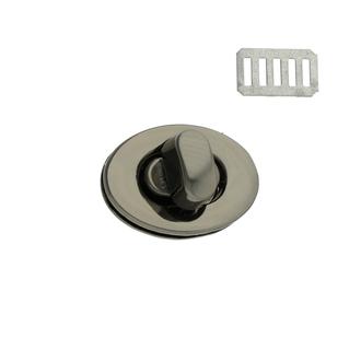Drehverschluss – Schwarzes Nickel: 23 mm