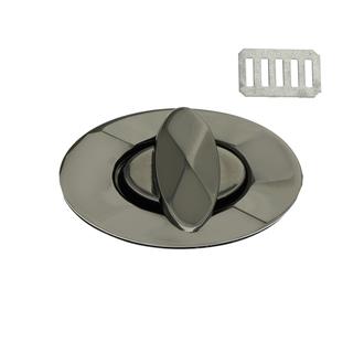 Drehverschluss – Schwarzes Nickel: 37 mm