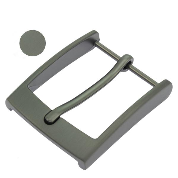 Belt buckle 35 mm – Brushed Gun Metal