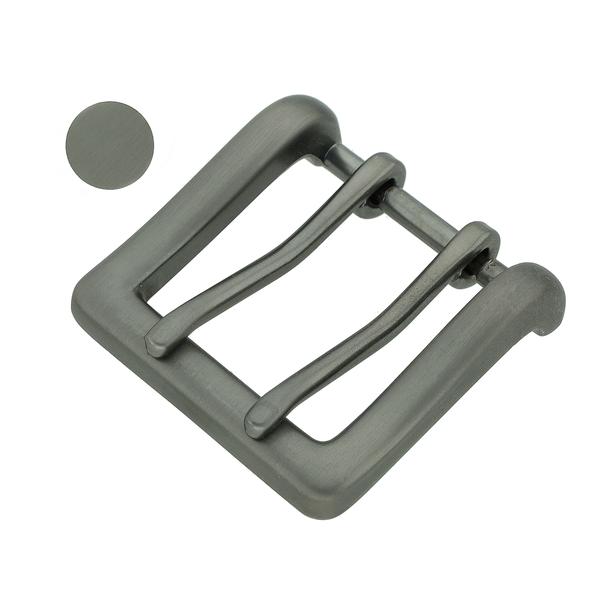 Belt buckle 38 mm – Brushed Gun Metal