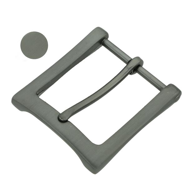 Belt buckle 40 mm – Brushed Gun Metal