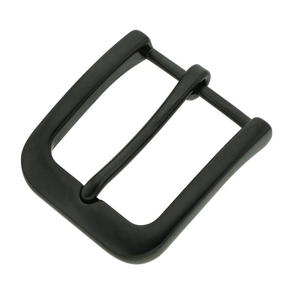 Belt Stainless steel Pin buckle 40 mm – Matte Black