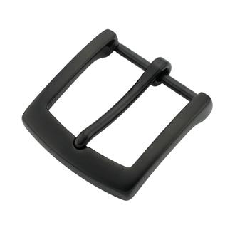 Belt Stainless steel Pin buckle 40 mm – Matte Black