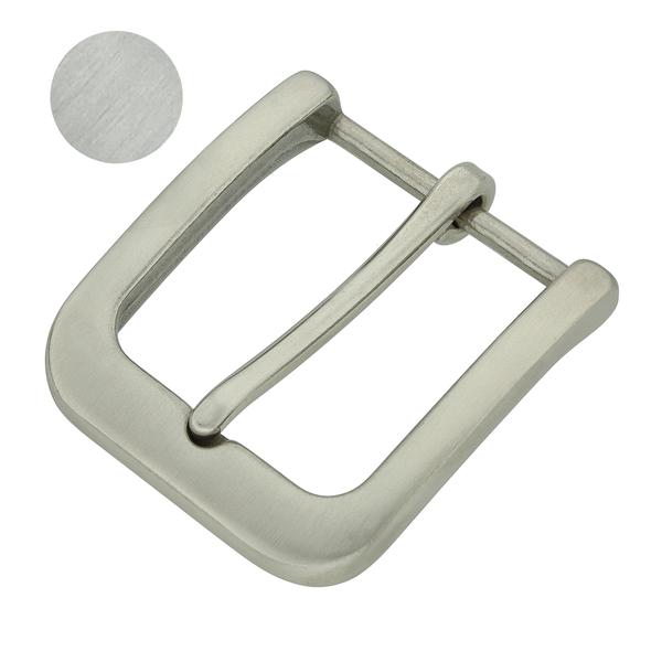 Gürtelschnalle Edelstahl Rostfrei 40 mm – Gebürstet