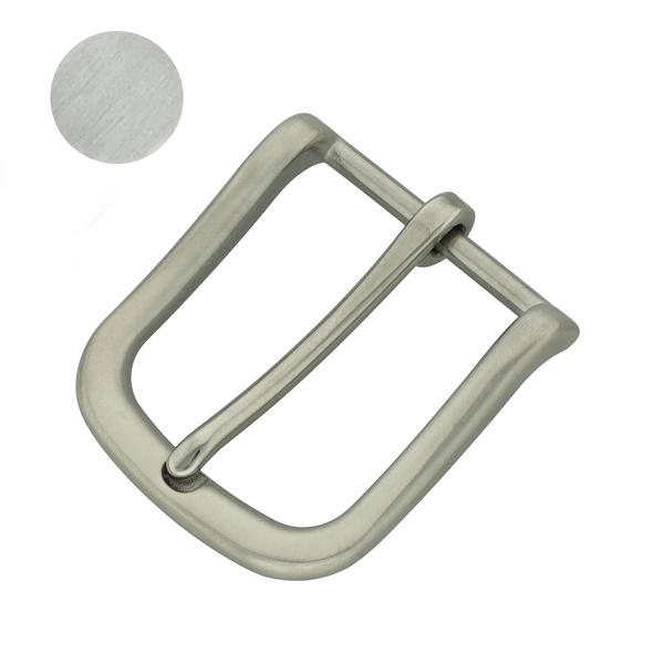 Belt Stainless steel Pin buckle 35 mm – Brushed