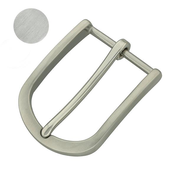 Gürtelschnalle Edelstahl Rostfrei 40 mm – Gebürstet
