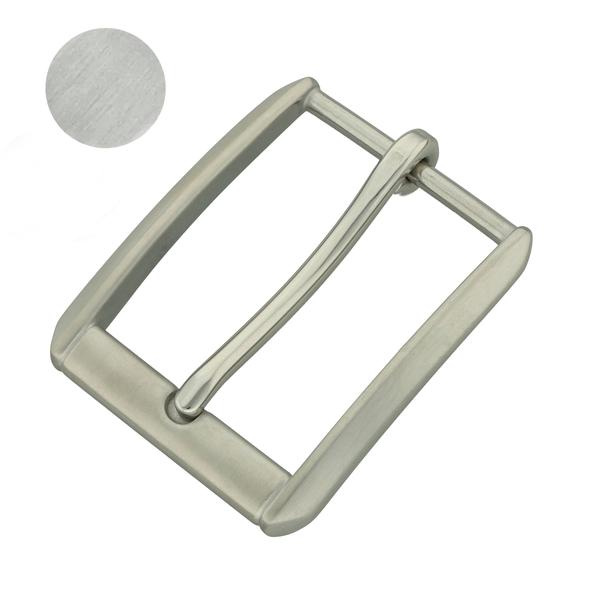Gürtelschnalle Edelstahl Rostfrei 40 mm – Gebürstet