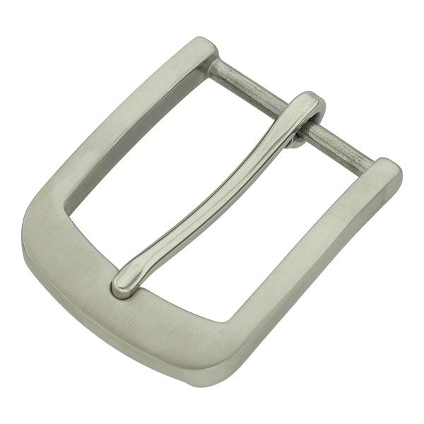 Gürtelschnalle Edelstahl Rostfrei 40 mm – Gebürstet